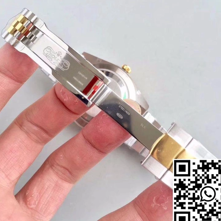 EW White Datejust M126333-0016 Factory Rolex Dial 0213